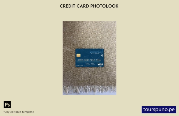 listo para imprimir plantilla frontal de aspecto fotográfico de tarjeta de dé 65